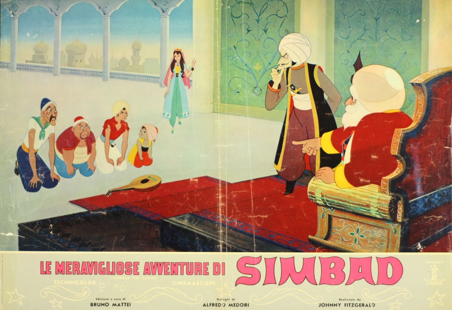 アラビアンナイト シンドバッドの冒険 日本映画海外ポスターアーカイブ