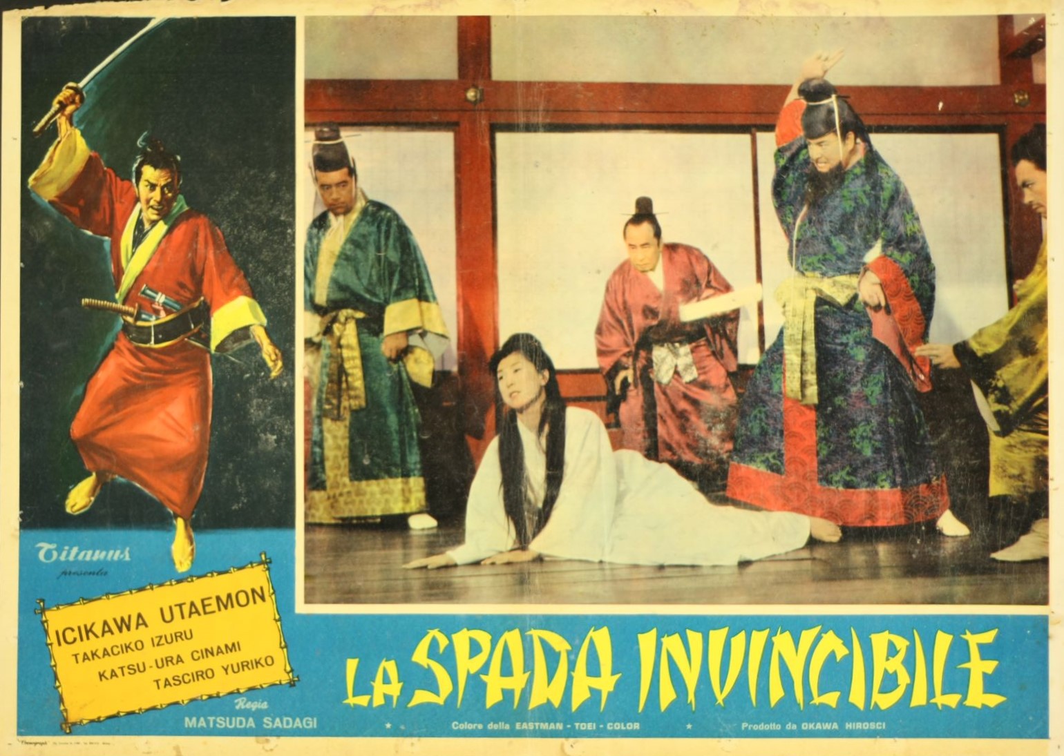 旗本退屈男 謎の幽霊船 - 日本映画海外ポスターアーカイブ